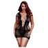 BACI Plus Size - pitsimekko lyhyillä hihoilla - musta (XL-XXL)