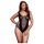 BACI Plus Size - Viettelevä verkkobody - musta (XL-XXL)