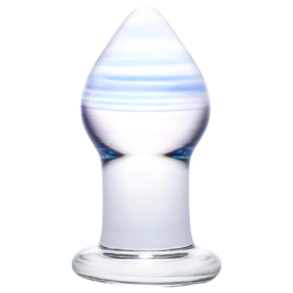 GLAS Amethyst Rain - lasitettu anustappi (kirkas violetti)