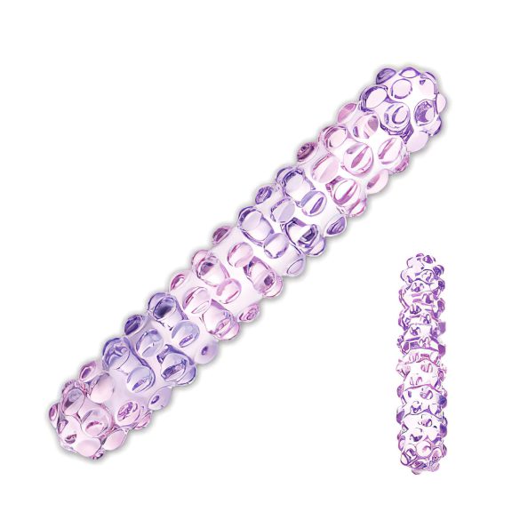 GLAS No. 94 - pieni kuplalasi dildo (vaaleanpunainen)