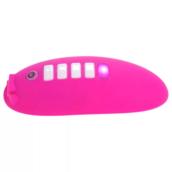 OhMiBod Lightshow - sovelluksella ohjattava klitoriskiihotin LED-valoilla (pinkki)