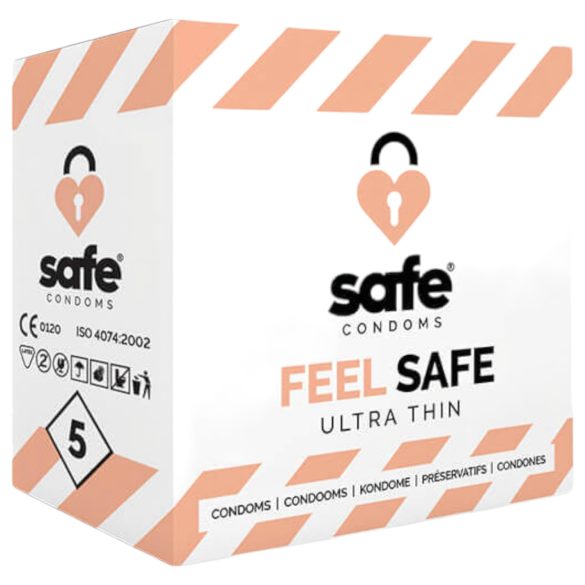 SAFE Feel Safe - ohut kondomi (5kpl)
