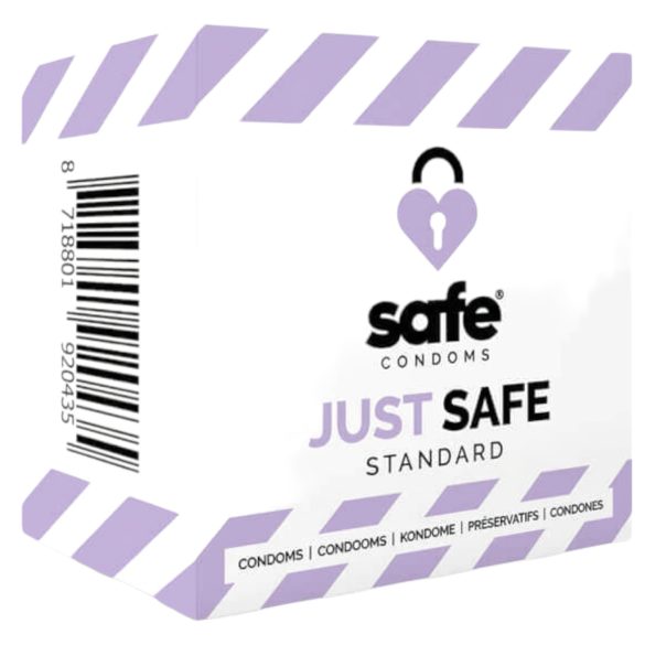SAFE Just Safe - standardikondomi - vanilja (5 kpl)