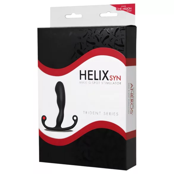 Aneros Trident Helix - prostata stimulointidildo - musta