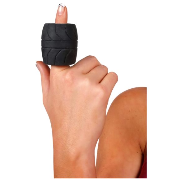 SilaSkin kivipallo ranneke ja venytin (musta)