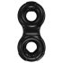 Bathmate Vibe Ring Eight - ladattava vibra-sormus (musta)