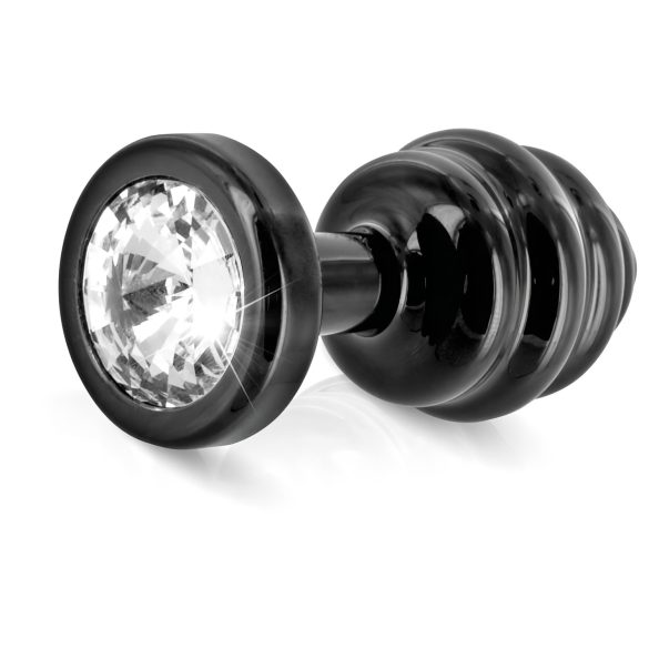 DIOGOL Anni - uritettu anustappi - musta - (3 cm)