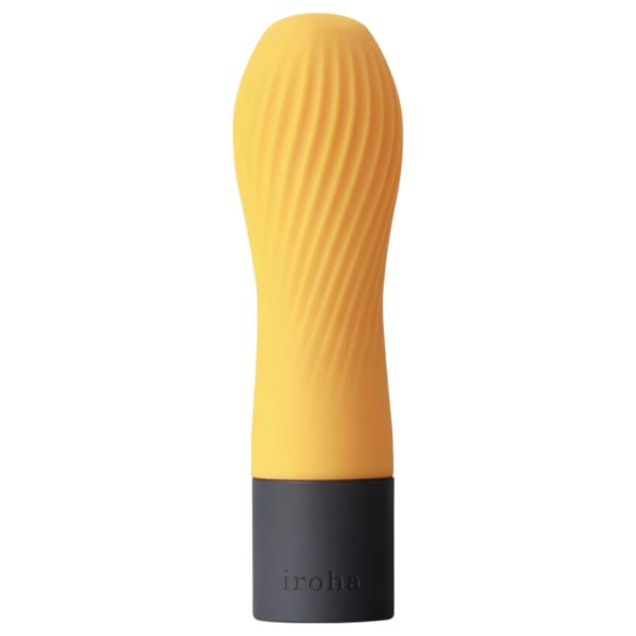 TENGA Iroha Zen - Yuzucha superpehmeä silikonivibraattori (keltainen)