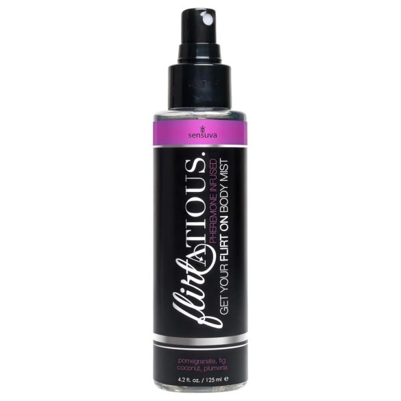 Sensuva Flirtatious - feromoni vartalosuihke - granaattiomena-kookos (125 ml)