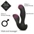 FEELZTOYS Black Jamba - langattomasti lämmitettävä anaalivibraattori (musta)
