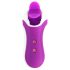 FEELZTOYS Clitella - ladattava, kiertävä suuvibraattori (violetti)