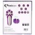 FEELZTOYS Clitella - ladattava, kiertävä suuvibraattori (violetti)