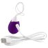 FEELZTOYS Anna - ladattava, langaton värisevä muna (violetti)