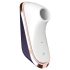 Satisfyer Traveler - Ladattava klitoriskiihotin (musta-valkoinen)