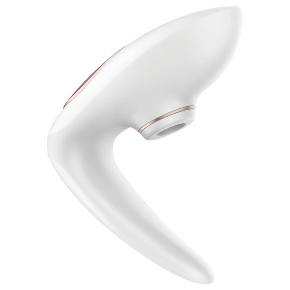 Satisfyer Pro 4 Couples - parivibraattori - ilmapulssitoiminto - valkoinen