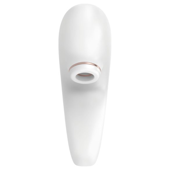 Satisfyer Pro 4 Couples - parivibraattori - ilmapulssitoiminto - valkoinen