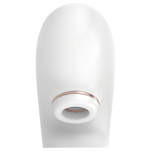 Satisfyer Pro 4 Couples - parivibraattori - ilmapulssitoiminto - valkoinen