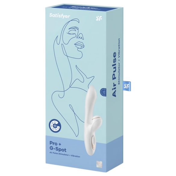 Satisfyer Pro+ G-spot - klitoriskiihotin ja G-pistevibraattori