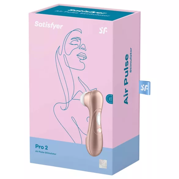 Satisfyer Pro 2 Gen2 - ladattava klitoriskiihotin - ruskea