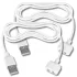 Satisfyer - magneettinen USB-latauskaapeli 2 kpl - valkoinen