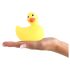 My Duckie 2.0 - keltainen vedenkestävä klitorisvibraattori