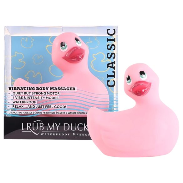 My Duckie 2.0 - klitoriskiihotin vibraattori - vedenkestävä - pinkki