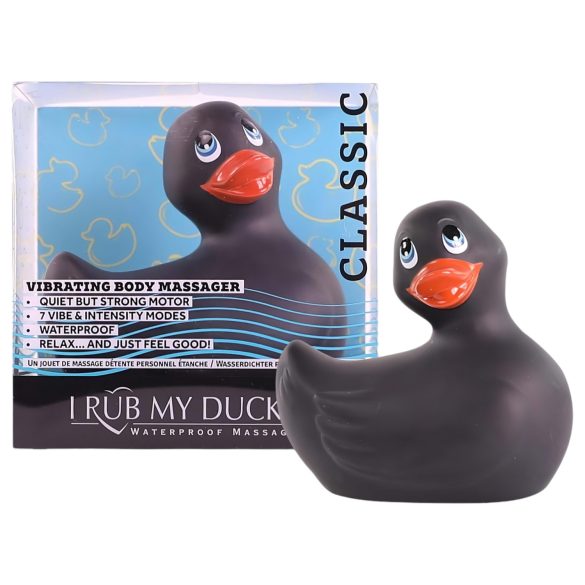 My Duckie 2.0 - vedenkestävä klitoriskiihotin (musta)