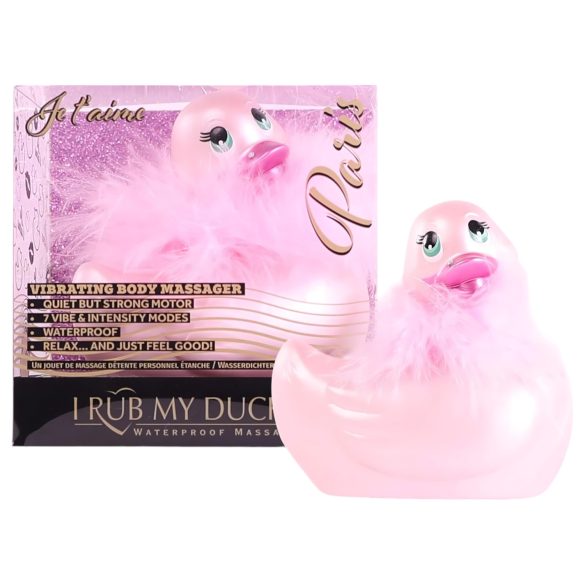 My Duckie Paris 2.0 - vedenpitävä ankkanainen vibraattori (pinkki)