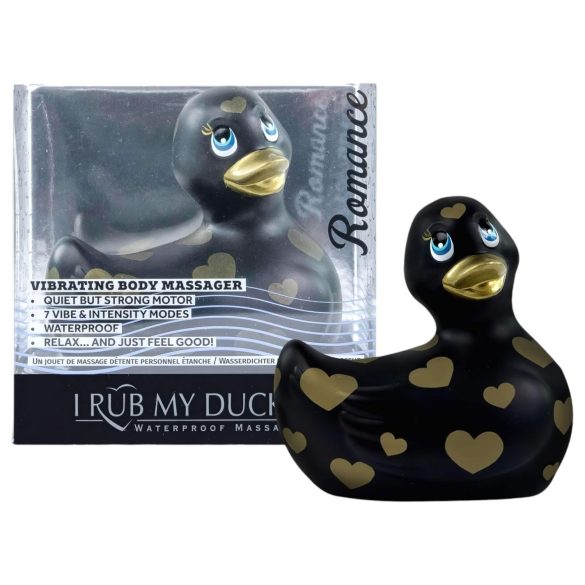 My Duckie Romance 2.0 - klitoriskiihotin - värisevä - musta-kulta