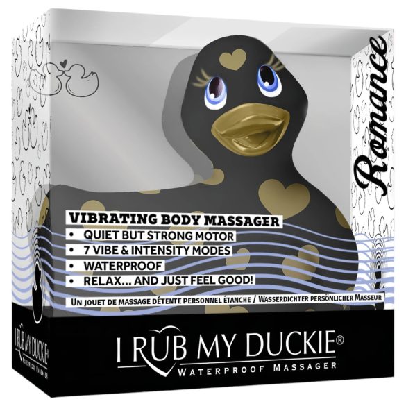 My Duckie Romance 2.0 - klitoriskiihotin - värisevä - musta-kulta