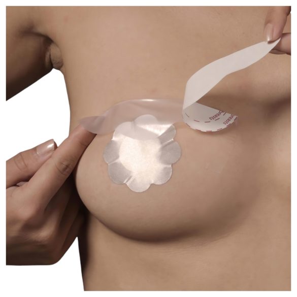 Bye Bra - rintojen kohotustarra D-F - näkymätön - pinkki (6 kpl)