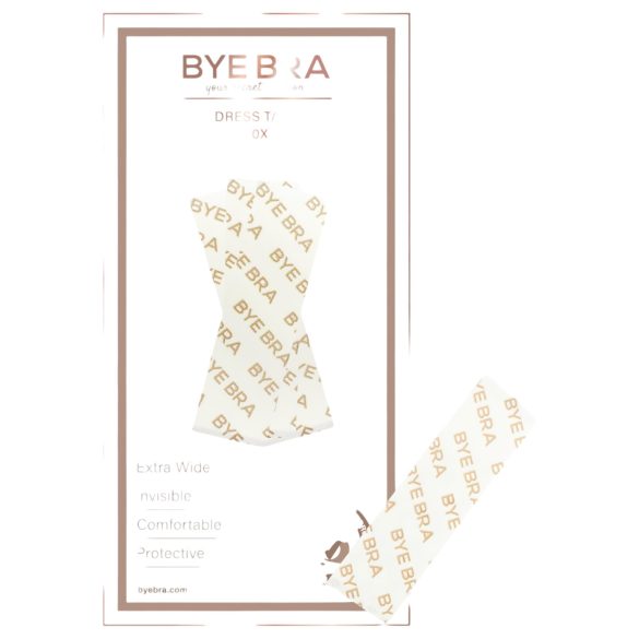 Bye Bra - kaksipuolinen vaatekiinnitysteippi 20 kpl
