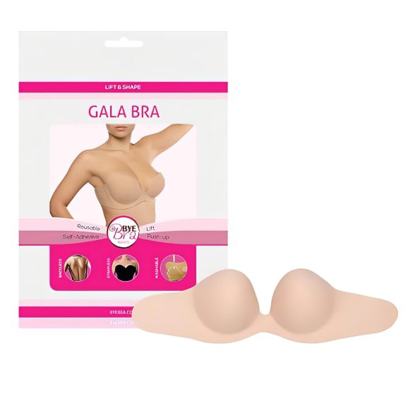 Bye Bra Gala B - näkymätön push-up (nude)