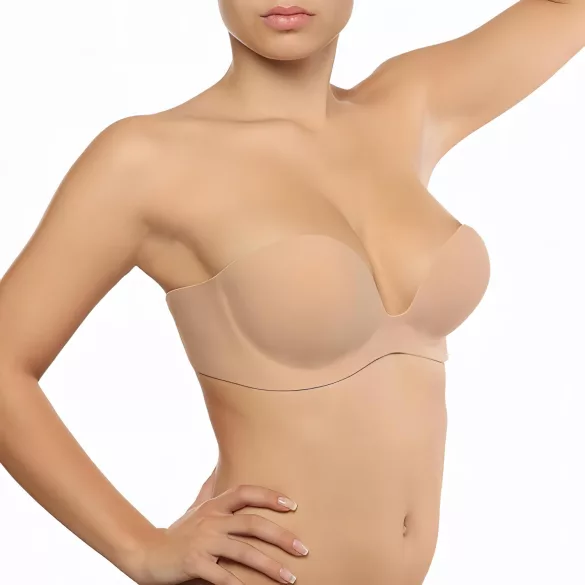 Bye Bra - push up - piilomallinen rintaliivit - nude