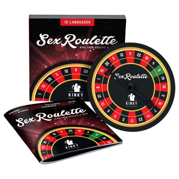 Sex Roulette Kinky - aikuisten seurapeli - 10 kielellä