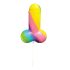 Rainbow Cock Pop - Peniksen muotoinen tikkari (85g) - hedelmän makuinen