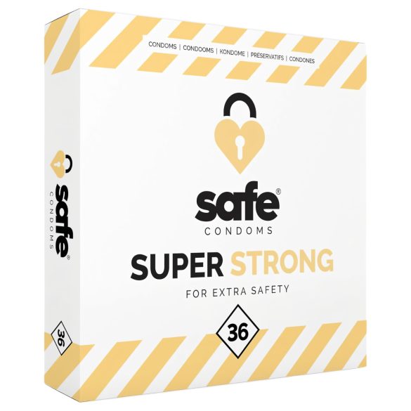 SAFE Super Strong - erittäin vahvat kondomit (36 kpl)