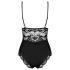 Obsessive 810-TED-1 - pitsinen body (musta) - L/XL