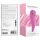 FeelzToys - klitoriskiihotin ja vibraattori 2in1 - ladattava, pinkki