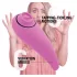 FeelzToys - klitoriskiihotin ja vibraattori 2in1 - ladattava, pinkki