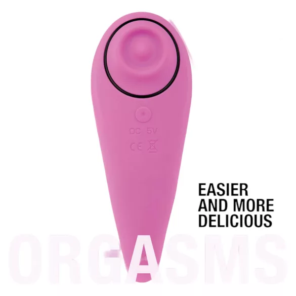FeelzToys - klitoriskiihotin ja vibraattori 2in1 - ladattava, pinkki