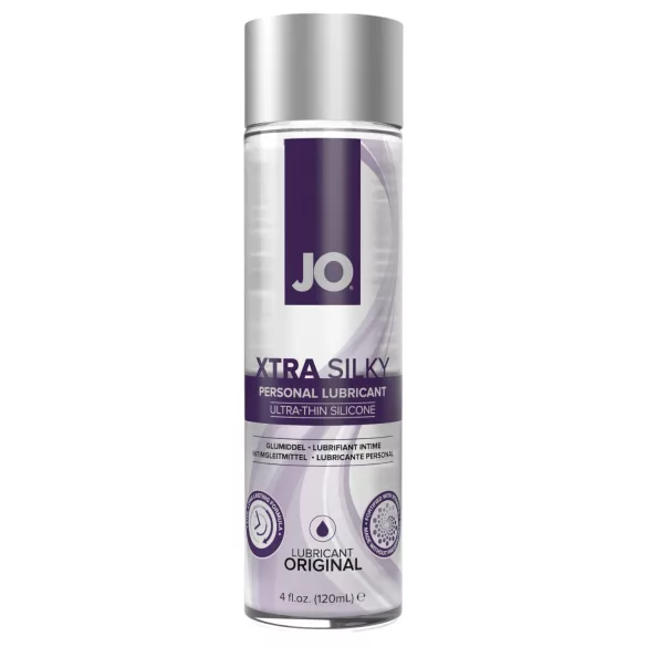 System JO Xtra Silky - liukuvoide silikonipohjainen E-vitamiini 120ml