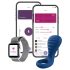 OHMIBOD Bluemotion Nex 3 - Älykkäät värisevät penisrengas (sininen)