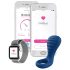 OHMIBOD Bluemotion Nex 3 - Älykkäät värisevät penisrengas (sininen)
