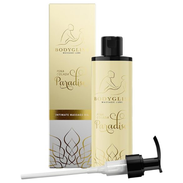 Bodygliss - hierontaöljy ja liukuvoide - piña colada (150 ml)
