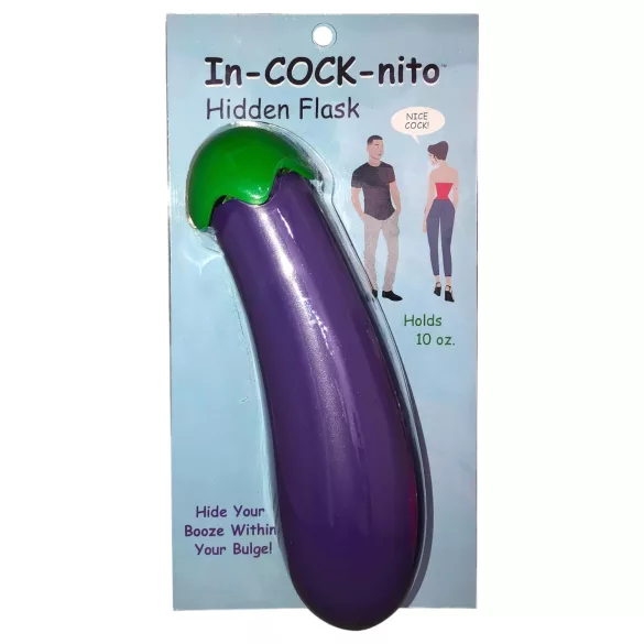 In-cock-nito - penisjuomapullo - munakoiso - violetti