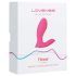LOVENSE Flexer Pikkuhousu - ladattava 2-in-1 vibraattori (pinkki)