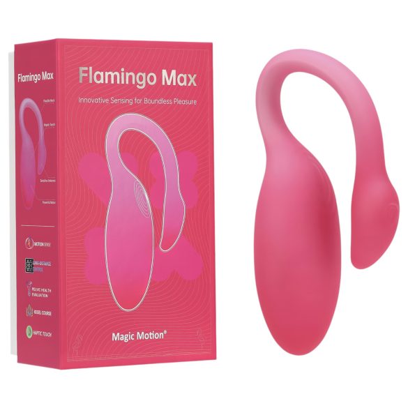 Magic Motion Flamingo Max - älykäs värinämunat (pinkki)