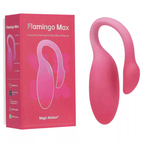 Magic Motion Flamingo Max - älykäs vibraatio muna (pinkki)