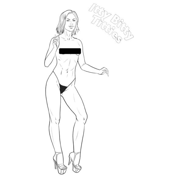 WoodRocket - Tissit, tissit, tissit - aikuisten seksivärityskirja